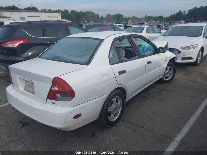 JA3AY26CX1U014006 2001 Mitsubishi Mirage Es