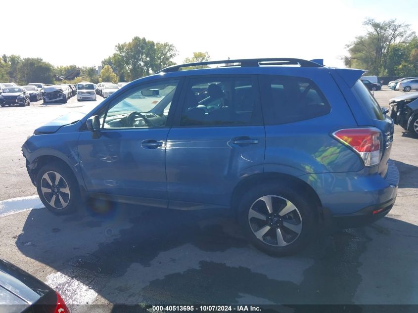 2018 Subaru Forester 2.5I Premium VIN: JF2SJAGC1JH406563 Lot: 40513695