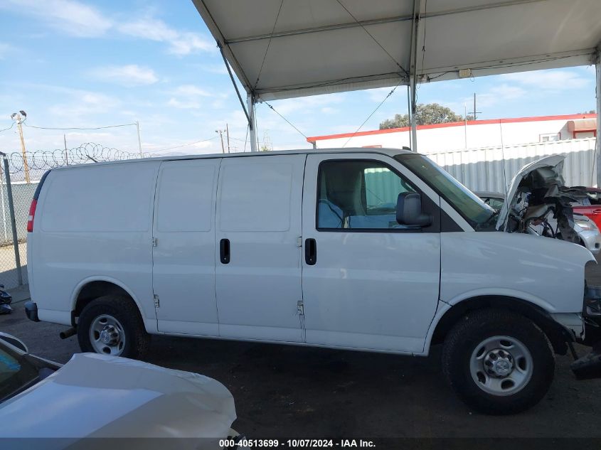 2018 Chevrolet Express 2500 Work Van VIN: 1GCWGAFP7J1345084 Lot: 40513699