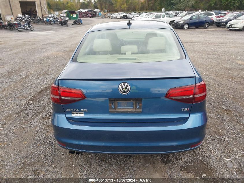 3VWL17AJ1GM328414 2016 Volkswagen Jetta 1.8T Sel