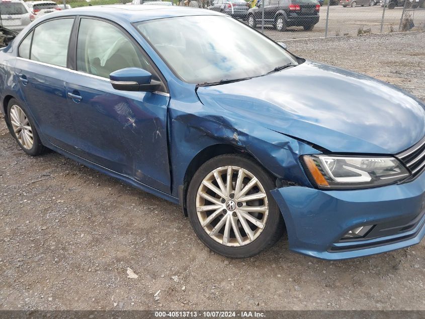 3VWL17AJ1GM328414 2016 Volkswagen Jetta 1.8T Sel