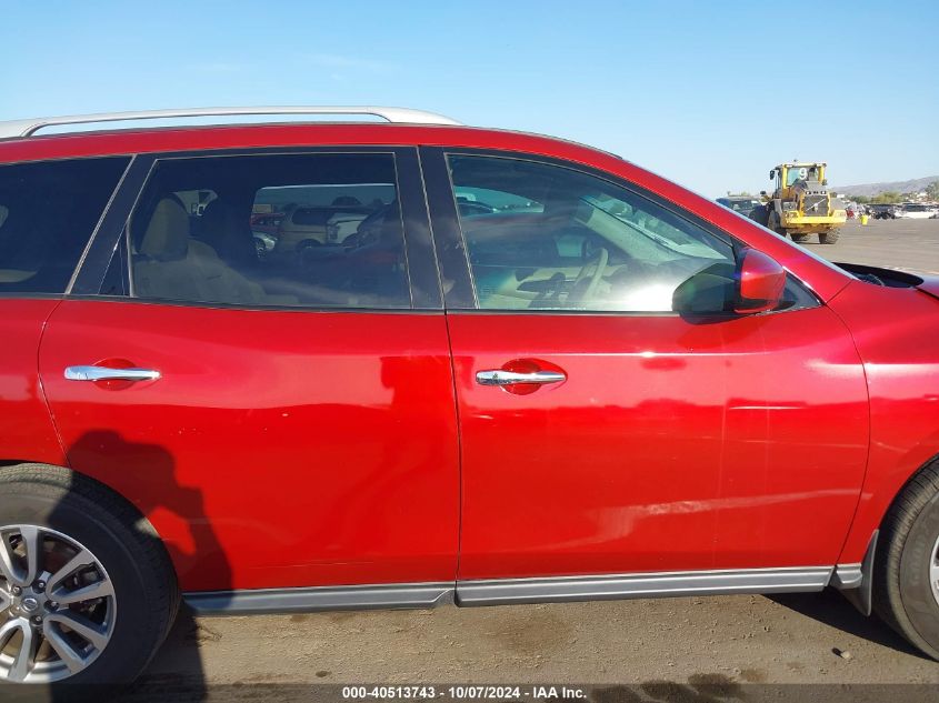 2015 Nissan Pathfinder S VIN: 5N1AR2MN3FC688817 Lot: 40513743