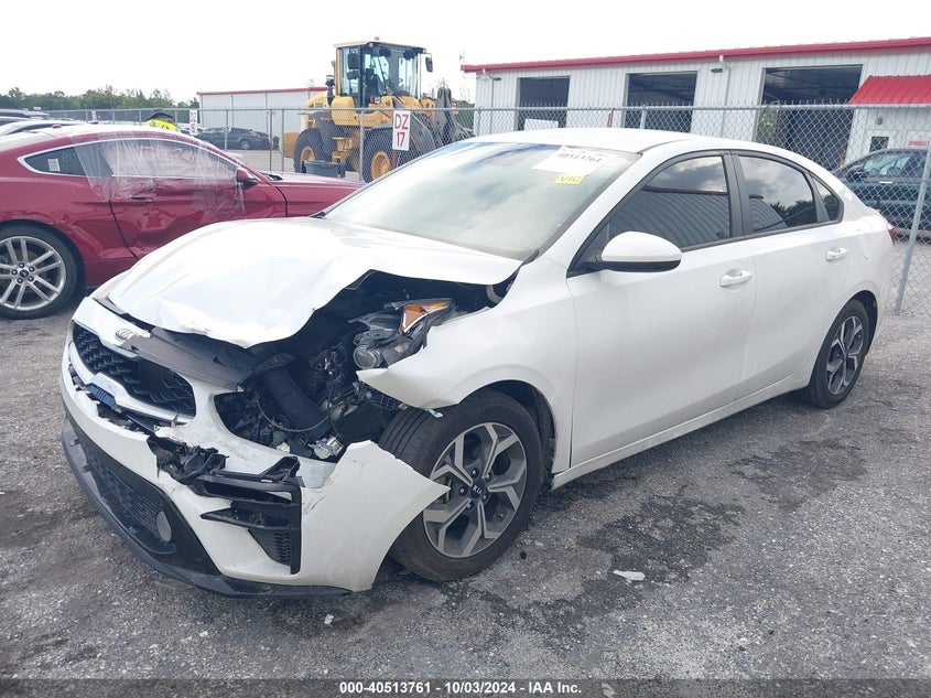 VIN 3KPF24AD6ME291534 2021 KIA FORTE LXS