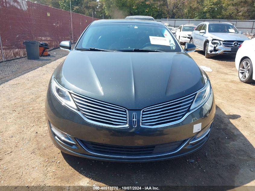 2015 Lincoln Mkz Hybrid VIN: 3LN6L2LU7FR611708 Lot: 40513770