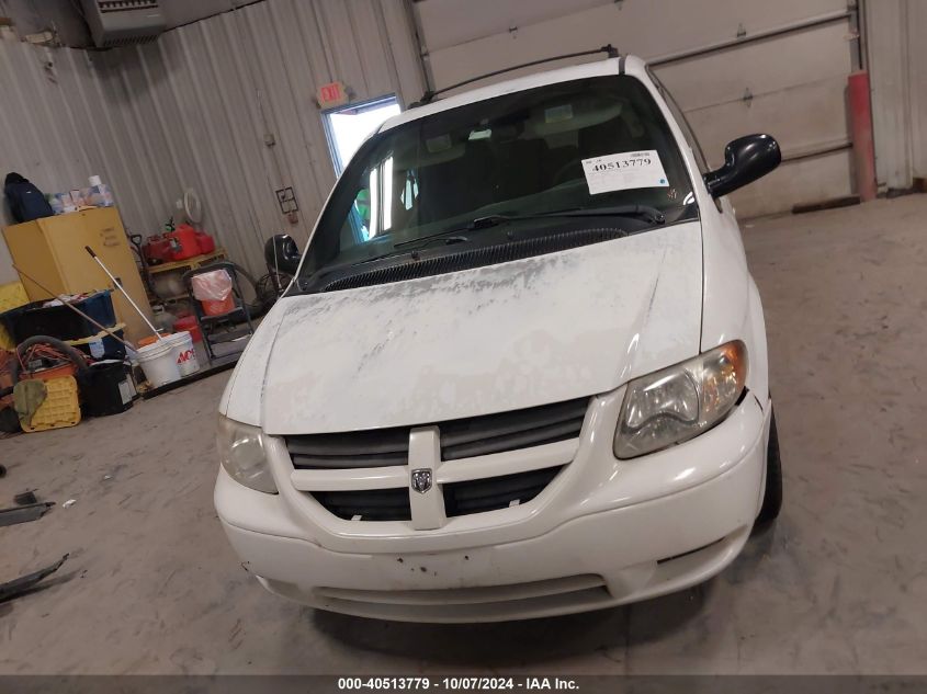 2005 Dodge Grand Caravan Se VIN: 2D4GP24R75R105956 Lot: 40513779