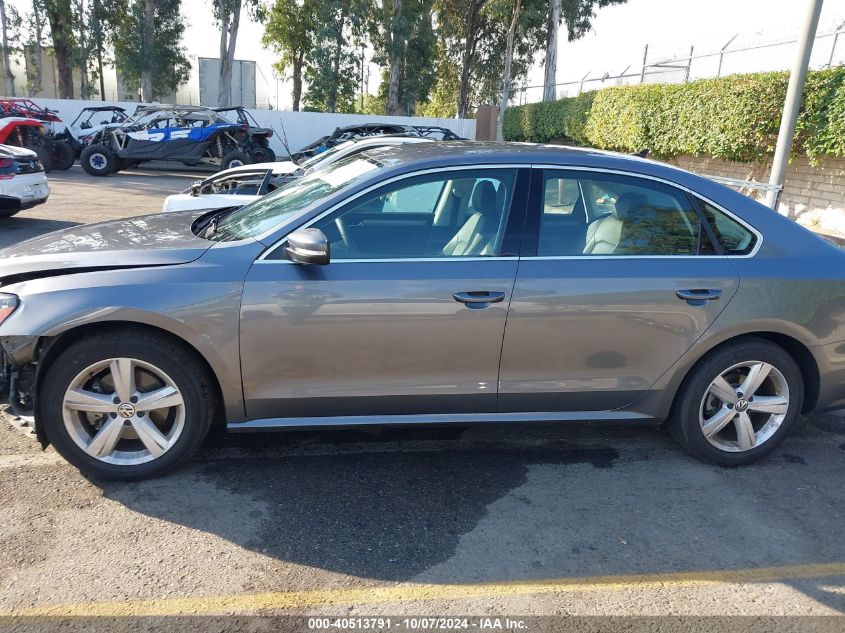 2015 Volkswagen Passat 1.8T Se VIN: 1VWBT7A35FC030634 Lot: 40513791