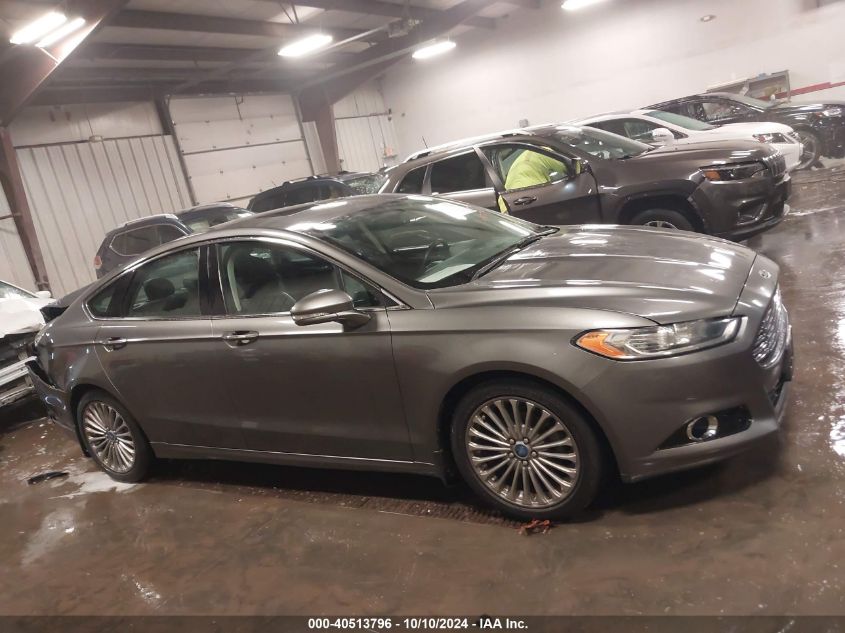 3FA6P0K98ER130395 2014 Ford Fusion Titanium