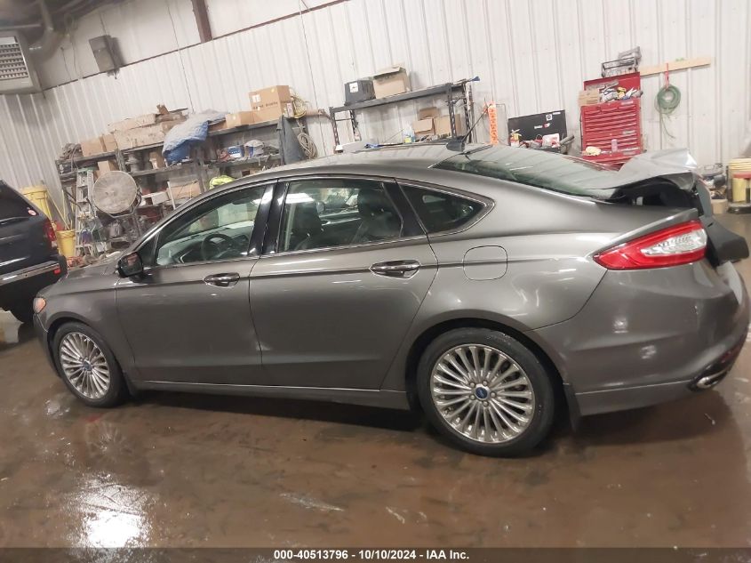 3FA6P0K98ER130395 2014 Ford Fusion Titanium