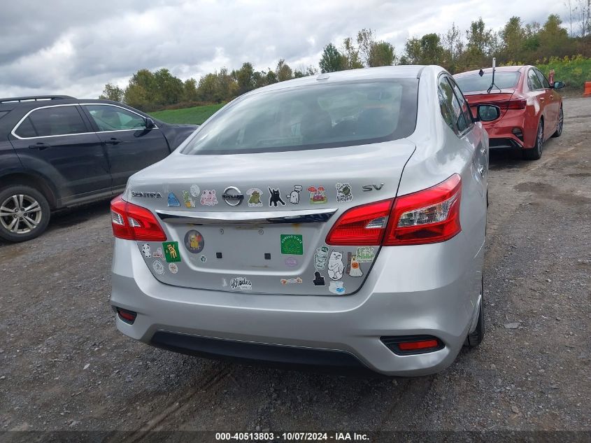 3N1AB7AP6KY293787 2019 Nissan Sentra Sv