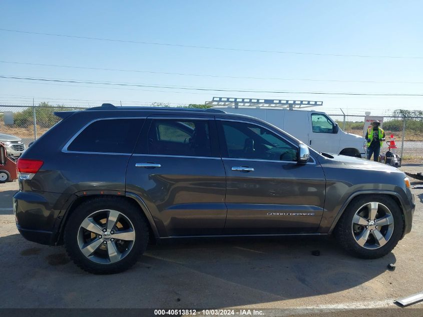 2014 Jeep Grand Cherokee Overland VIN: 1C4RJFCT8EC240805 Lot: 40513812