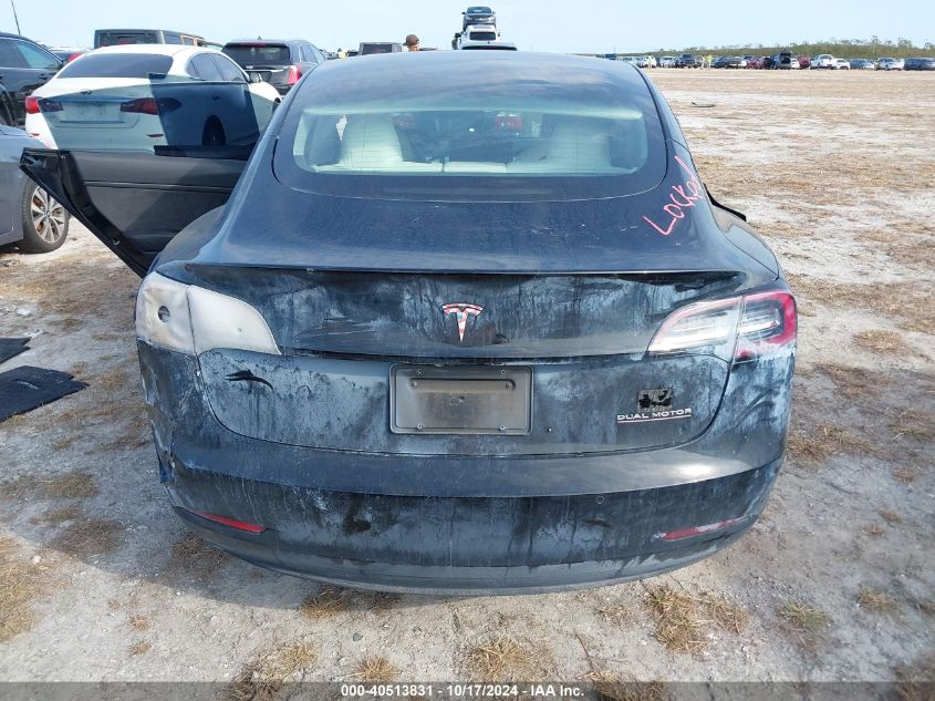 2021 Tesla Model 3 VIN: 5YJ3E1EC7MF092545 Lot: 40513831