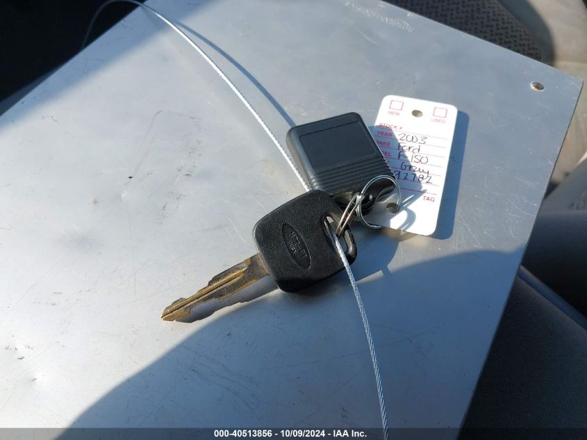 2003 Ford F-150 Lariat/Xlt VIN: 1FTRW076X3KC92782 Lot: 40513856