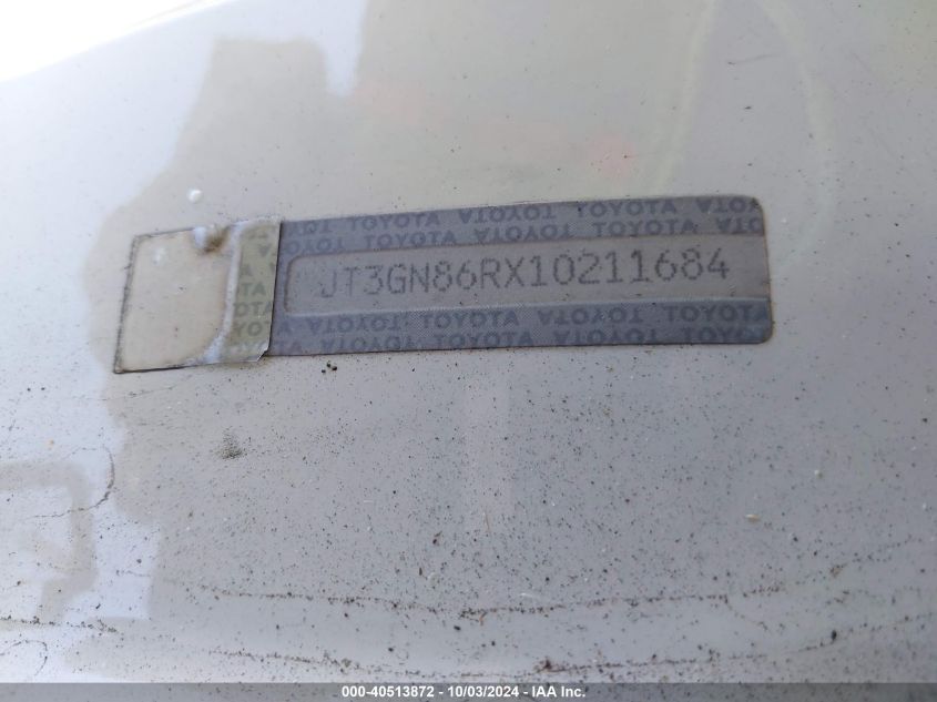 JT3GN86RX10211684 2001 Toyota 4Runner Sr5 V6