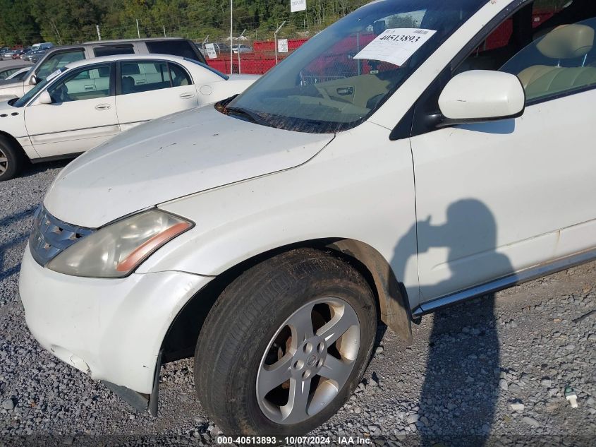 JN8AZ08T37W502540 2007 Nissan Murano Sl