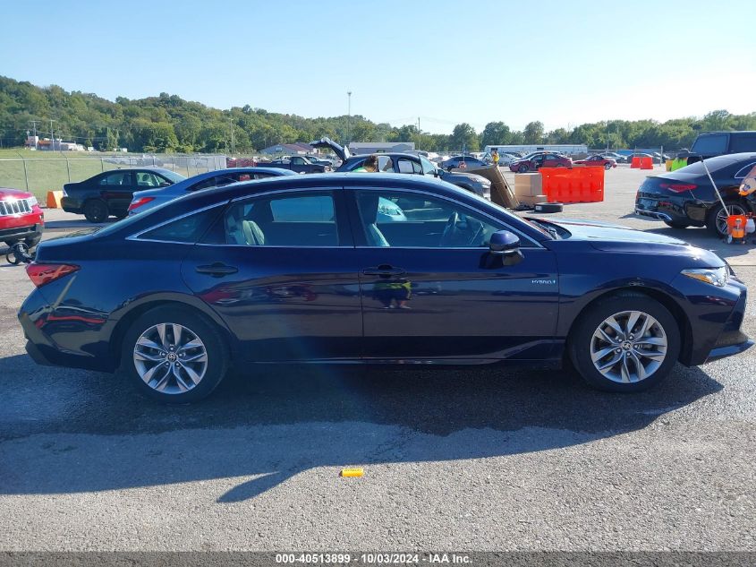 2021 Toyota Avalon Xle Hybrid VIN: 4T1AA1AB2MU003757 Lot: 40513899