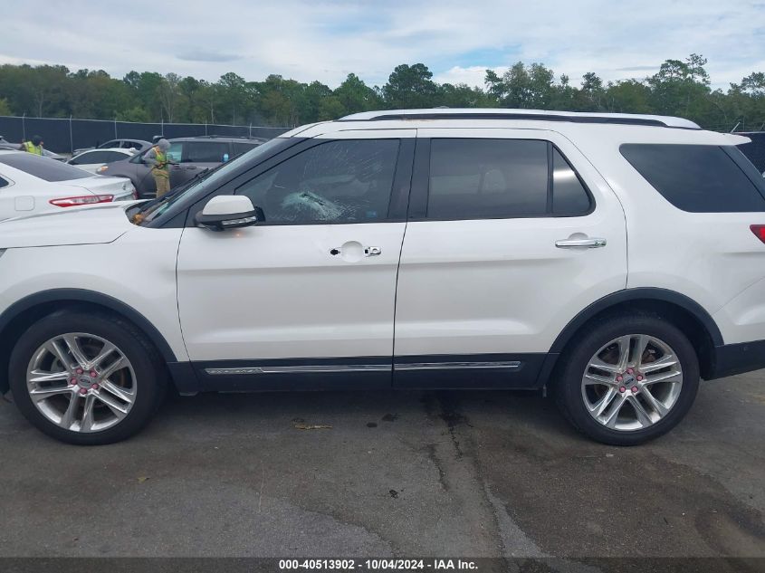 2016 Ford Explorer Limited VIN: 1FM5K7FH6GGB41271 Lot: 40513902