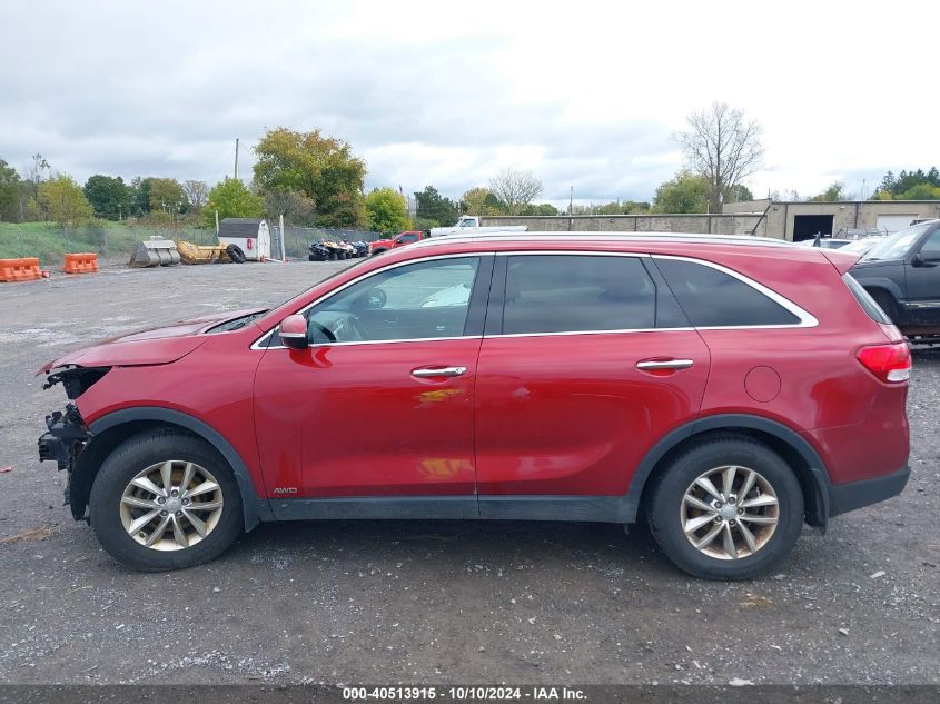 2017 KIA SORENTO 2.4L LX - 5XYPGDA33HG268413