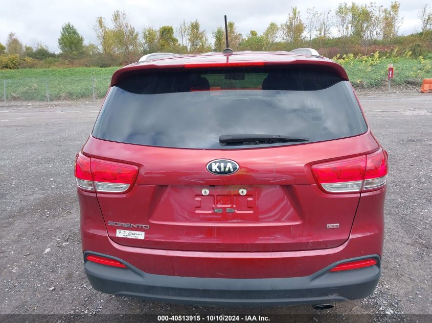 2017 KIA SORENTO 2.4L LX - 5XYPGDA33HG268413