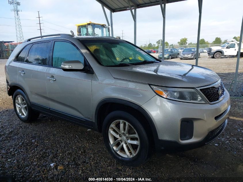 2015 KIA SORENTO LX V6 - 5XYKTDA70FG646404