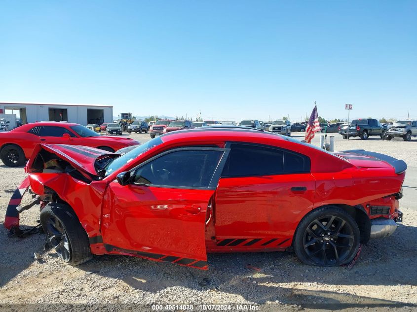 2022 Dodge Charger Sxt VIN: 2C3CDXBG3NH220874 Lot: 40514038