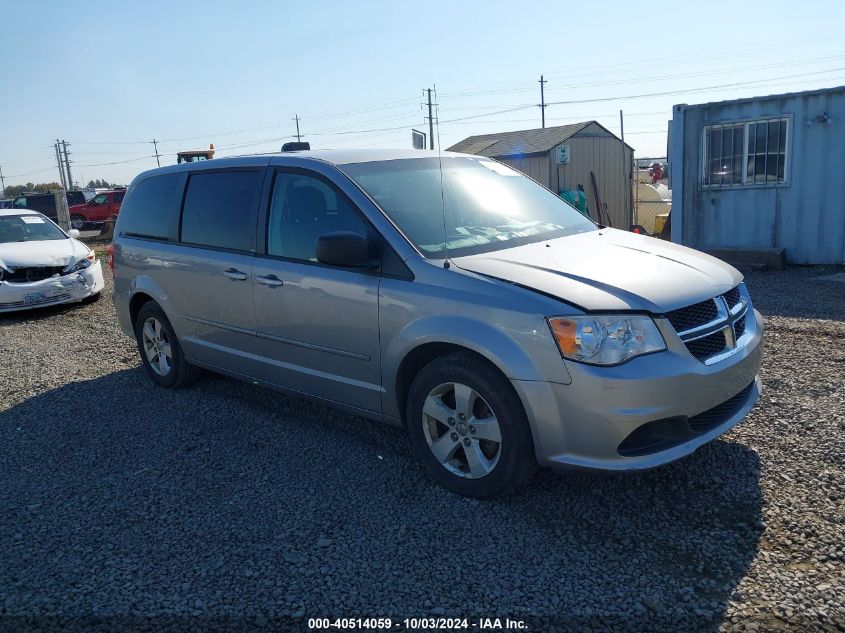 VIN 2C4RDGBG9DR735957 2013 Dodge Grand Caravan, SE no.1