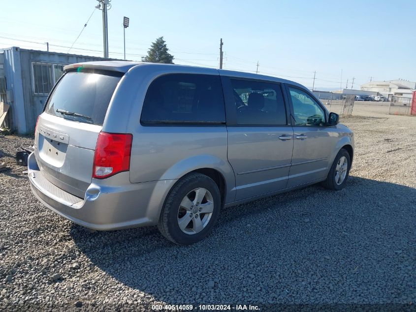 VIN 2C4RDGBG9DR735957 2013 Dodge Grand Caravan, SE no.4