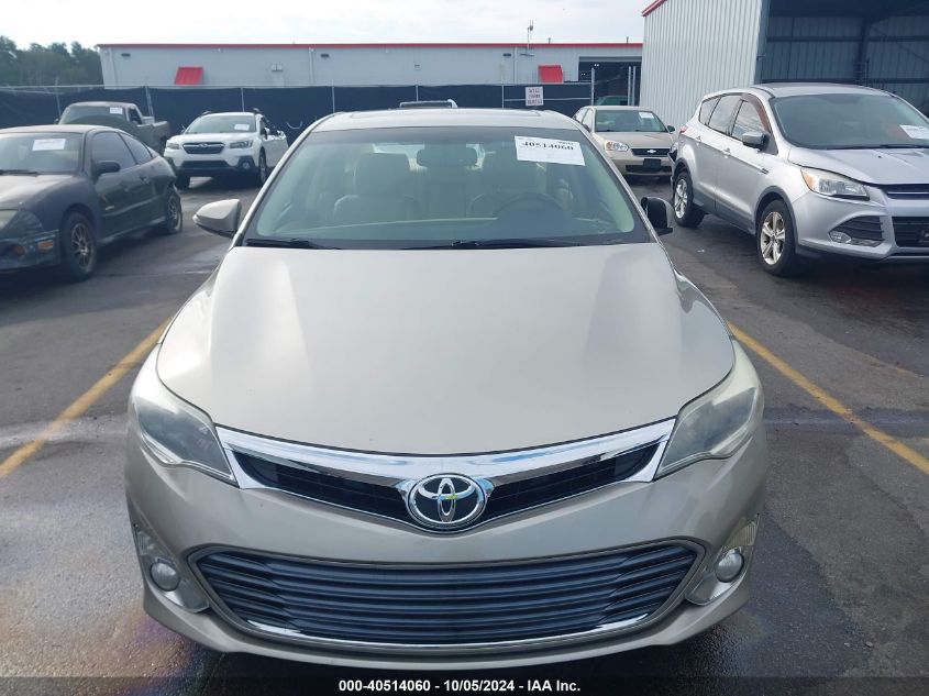 2013 Toyota Avalon Xle Touring VIN: 4T1BK1EBXDU035397 Lot: 40514060