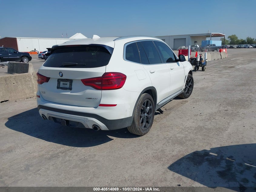 2021 BMW X3 SDRIVE30I VIN: 5UXTY3C07M9H88586