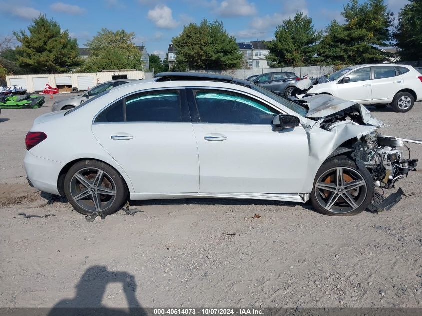 2019 Mercedes-Benz A 220 4Matic VIN: WDD3G4FB5KW022123 Lot: 40514073