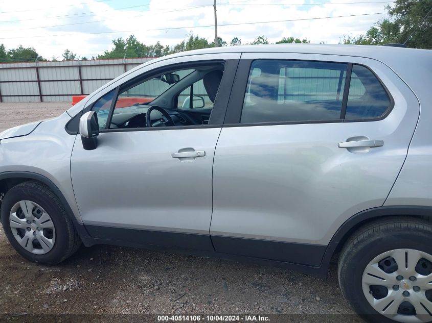 2017 Chevrolet Trax Ls VIN: 3GNCJKSB8HL188387 Lot: 40514106