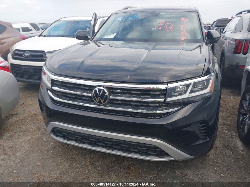 2021 Volkswagen Atlas 3.6L V6 Sel VIN: 1V2ER2CA9MC594408 Lot: 40514127