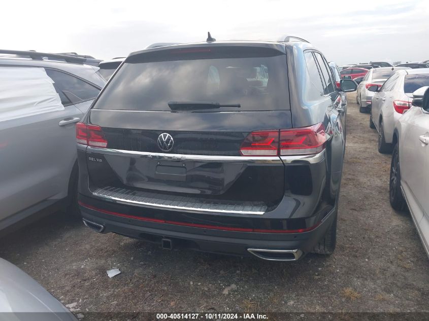 2021 Volkswagen Atlas 3.6L V6 Sel VIN: 1V2ER2CA9MC594408 Lot: 40514127