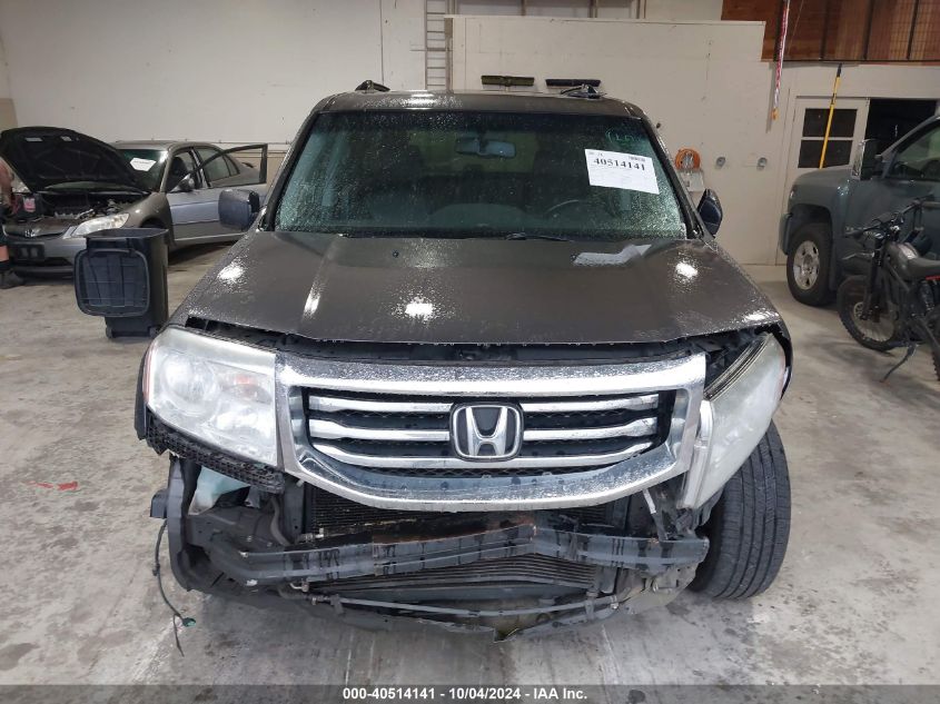 5FNYF4H5XEB013517 2014 Honda Pilot Ex-L