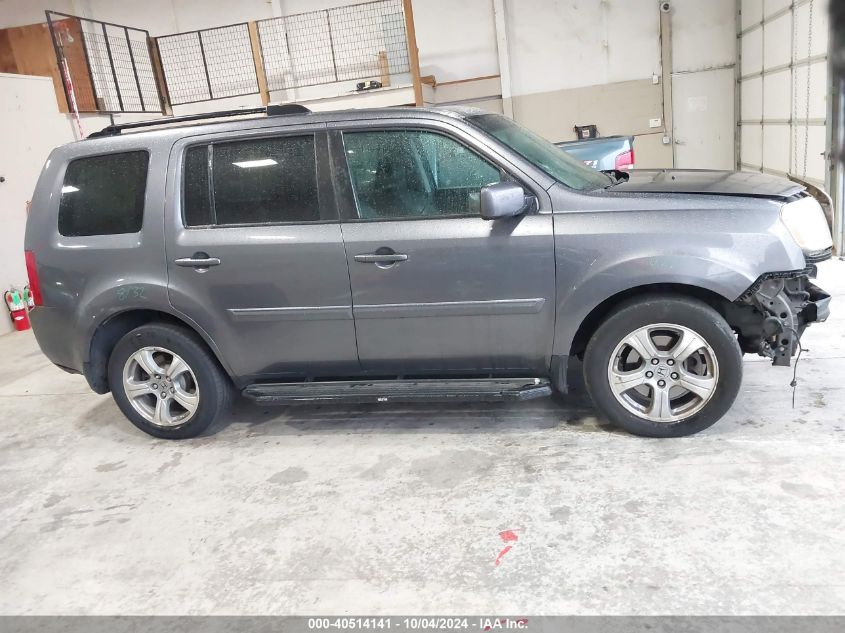 5FNYF4H5XEB013517 2014 Honda Pilot Ex-L