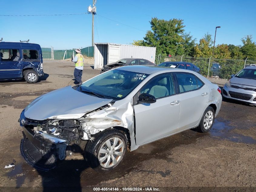 2T1BURHE4FC298777 2015 TOYOTA COROLLA - Image 2