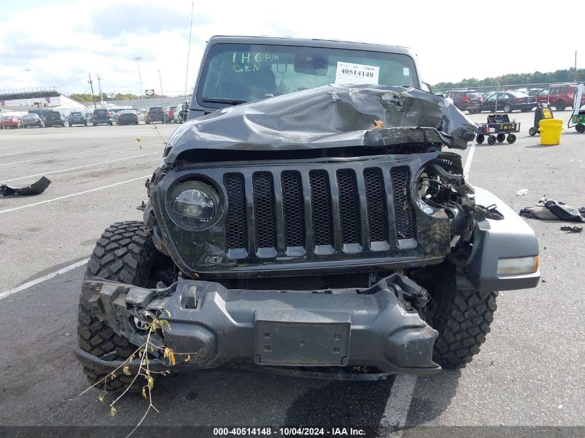 2021 Jeep Wrangler Willys 4X4 VIN: 1C4GJXAN6MW810329 Lot: 40514148