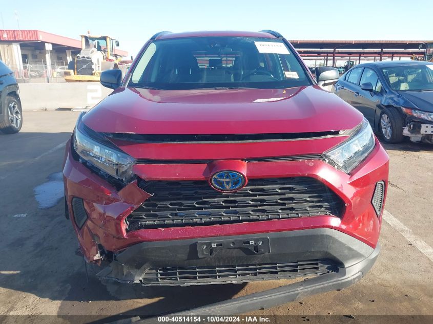 2021 Toyota Rav4 Hybrid Le VIN: 4T3LWRFV8MU024230 Lot: 40514154