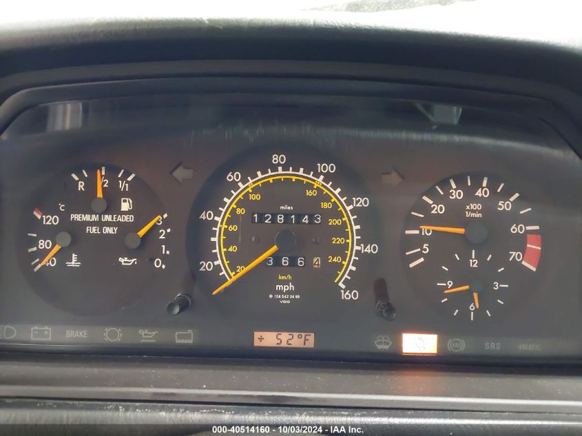 WDBED30E3NB750526 1992 Mercedes-Benz 300 E 4Matic