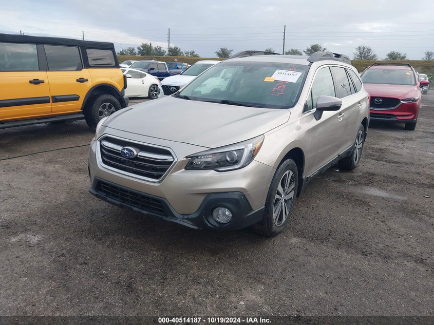 Vin: 4s4bsenc8j3330662, lot: 41002916, subaru outback 3.6r limited 20182