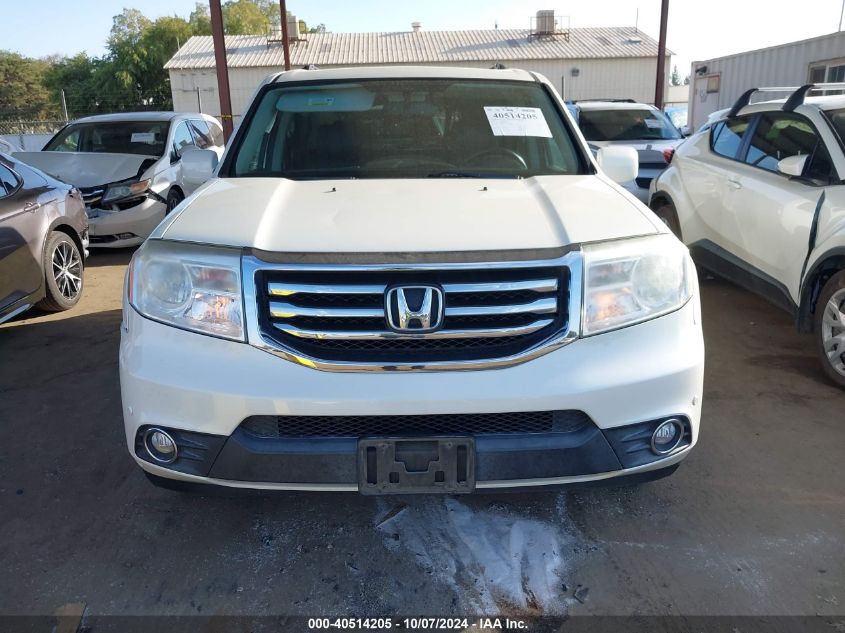 2013 Honda Pilot Touring VIN: 5FNYF4H97DB017980 Lot: 40514205