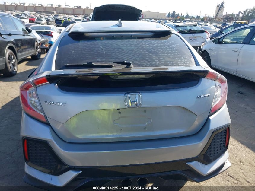 SHHFK7H45HU416609 2017 Honda Civic Sport