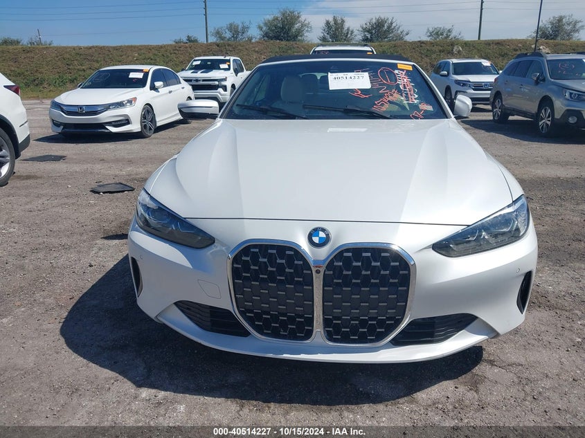 2024 BMW 4 SERIES 430I WBA23AT00RCN90419