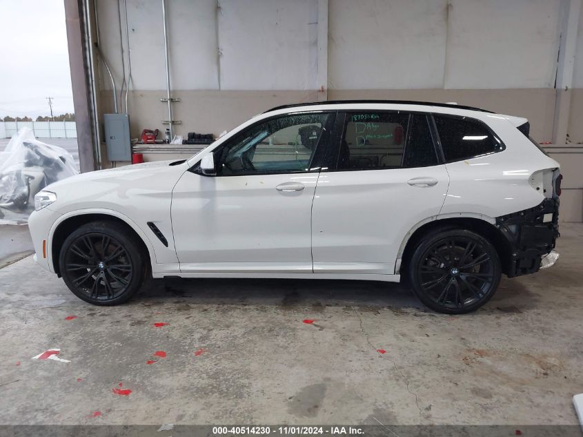 2018 BMW X3 XDRIVE30I - 5UXTR9C55JLD73986