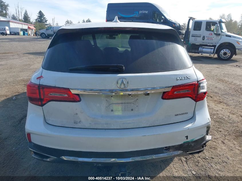 2020 Acura Mdx Standard VIN: 5J8YD4H32LL016170 Lot: 40514237