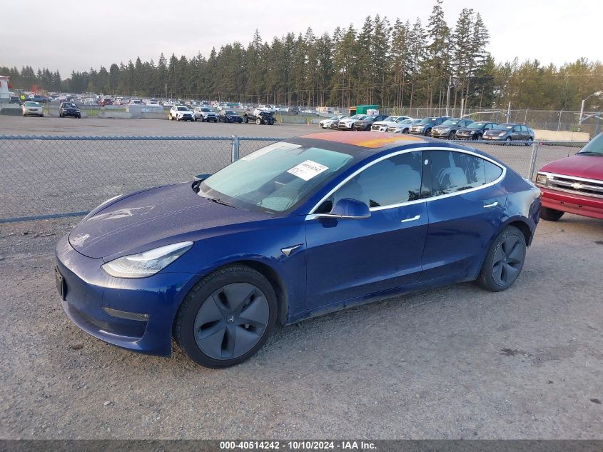 5YJ3E1EA9JF118024 2018 TESLA MODEL 3 - Image 2