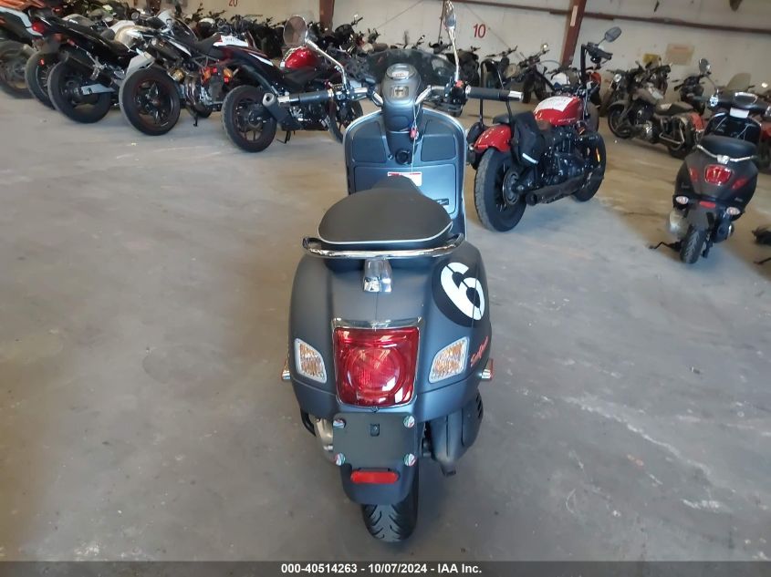 2021 Vespa Gts/Sei Giorni VIN: ZAPMA39M0M5400377 Lot: 40514263