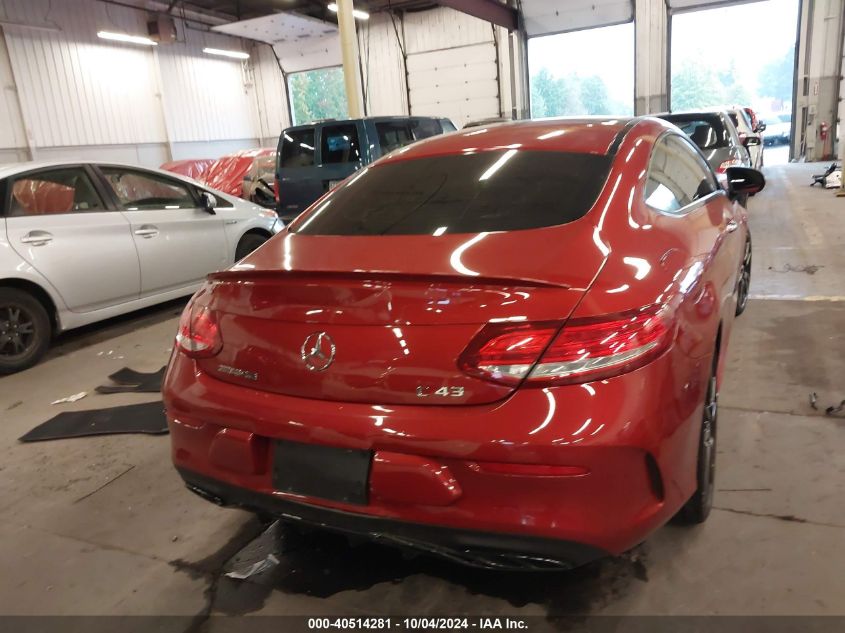 2017 Mercedes-Benz Amg C 43 4Matic VIN: WDDWJ6EB7HF536205 Lot: 40514281