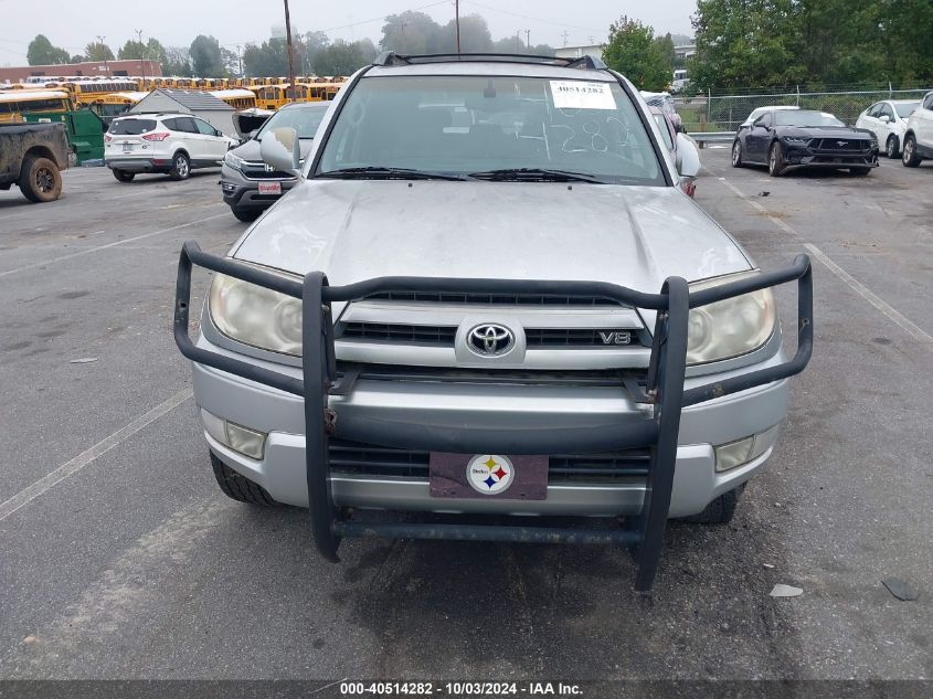 2005 Toyota 4Runner Limited V8 VIN: JTEBT17R258023956 Lot: 40514282