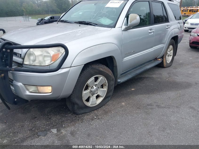 2005 Toyota 4Runner Limited V8 VIN: JTEBT17R258023956 Lot: 40514282