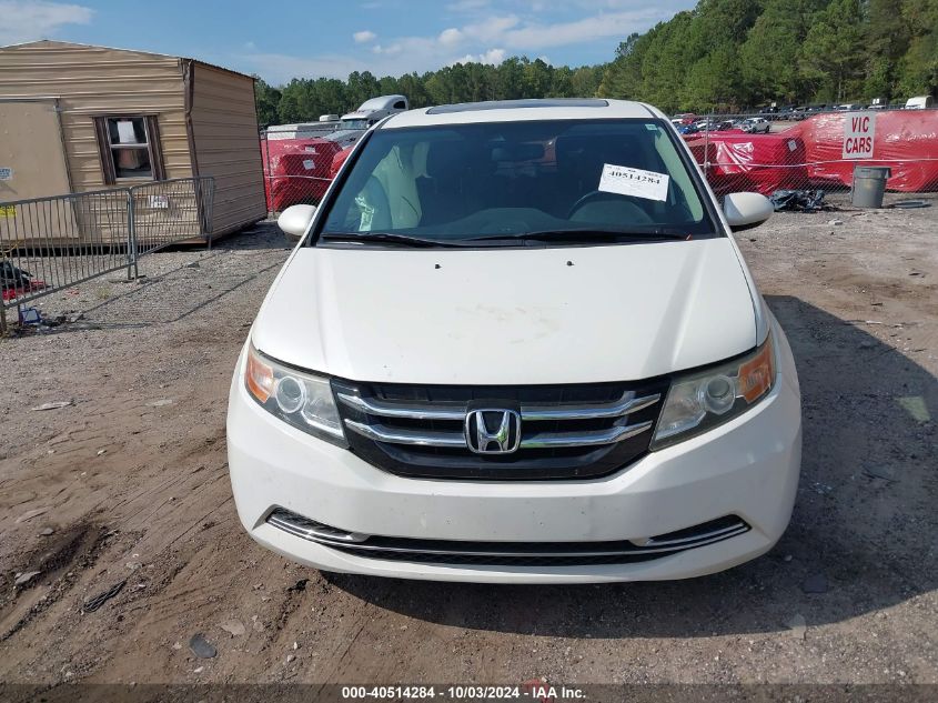 2016 Honda Odyssey Ex-L VIN: 5FNRL5H67GB116800 Lot: 40514284